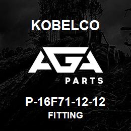 P-16F71-12-12 Kobelco FITTING | AGA Parts