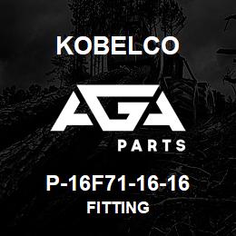 P-16F71-16-16 Kobelco FITTING | AGA Parts