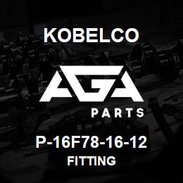 P-16F78-16-12 Kobelco FITTING | AGA Parts