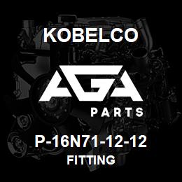 P-16N71-12-12 Kobelco FITTING | AGA Parts