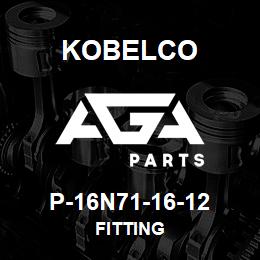 P-16N71-16-12 Kobelco FITTING | AGA Parts