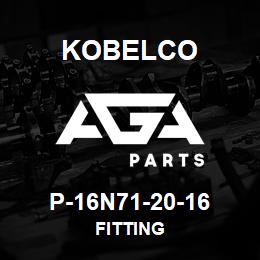 P-16N71-20-16 Kobelco FITTING | AGA Parts