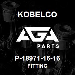 P-18971-16-16 Kobelco FITTING | AGA Parts