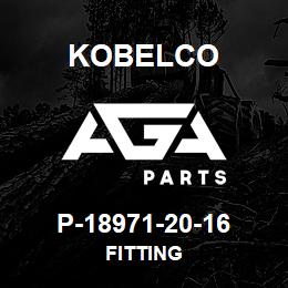 P-18971-20-16 Kobelco FITTING | AGA Parts