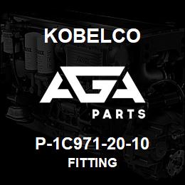 P-1C971-20-10 Kobelco FITTING | AGA Parts