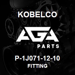 P-1J071-12-10 Kobelco FITTING | AGA Parts