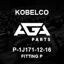 P-1J171-12-16 Kobelco FITTING P | AGA Parts