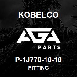 P-1J770-10-10 Kobelco FITTING | AGA Parts