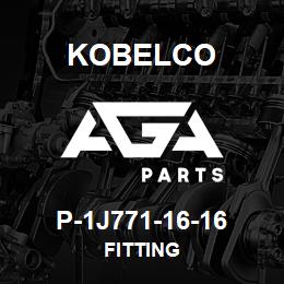 P-1J771-16-16 Kobelco FITTING | AGA Parts