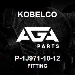 P-1J971-10-12 Kobelco FITTING | AGA Parts