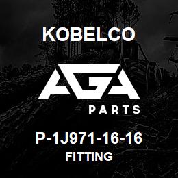 P-1J971-16-16 Kobelco FITTING | AGA Parts