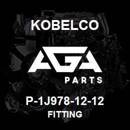 P-1J978-12-12 Kobelco FITTING | AGA Parts