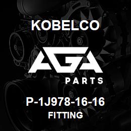 P-1J978-16-16 Kobelco FITTING | AGA Parts