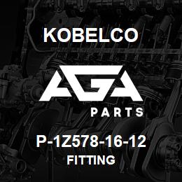 P-1Z578-16-12 Kobelco FITTING | AGA Parts