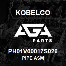 PH01V00017S026 Kobelco PIPE ASM | AGA Parts