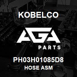 PH03H01085D8 Kobelco HOSE ASM | AGA Parts