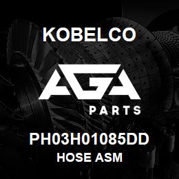 PH03H01085DD Kobelco HOSE ASM | AGA Parts