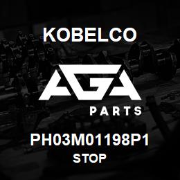 PH03M01198P1 Kobelco STOP | AGA Parts