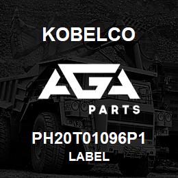 PH20T01096P1 Kobelco LABEL | AGA Parts