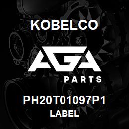 PH20T01097P1 Kobelco LABEL | AGA Parts