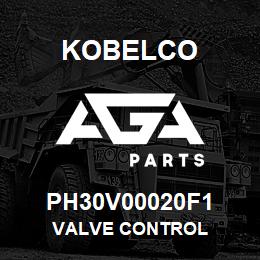 PH30V00020F1 Kobelco VALVE CONTROL | AGA Parts