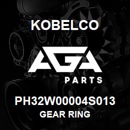 PH32W00004S013 Kobelco GEAR RING | AGA Parts