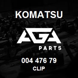 004 476 79 Komatsu Clip | AGA Parts