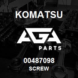 00487098 Komatsu SCREW | AGA Parts