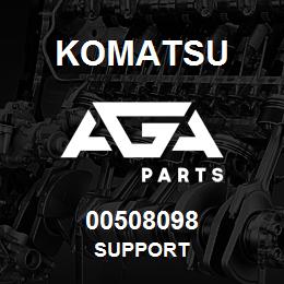 00508098 Komatsu SUPPORT | AGA Parts