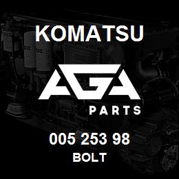 005 253 98 Komatsu Bolt | AGA Parts