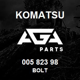 005 823 98 Komatsu Bolt | AGA Parts