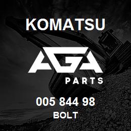 005 844 98 Komatsu Bolt | AGA Parts