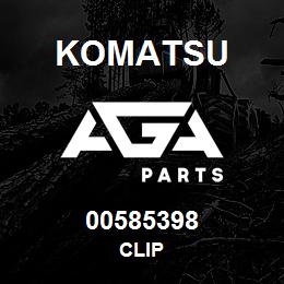 00585398 Komatsu CLIP | AGA Parts