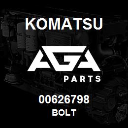 00626798 Komatsu BOLT | AGA Parts