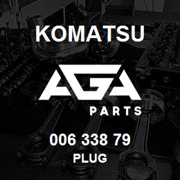 006 338 79 Komatsu Plug | AGA Parts