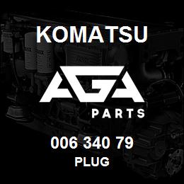 006 340 79 Komatsu Plug | AGA Parts