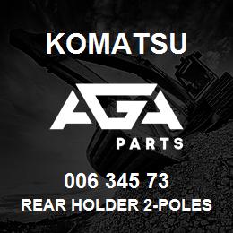 006 345 73 Komatsu Rear holder 2-poles | AGA Parts