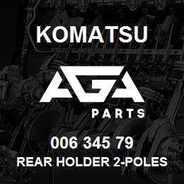 006 345 79 Komatsu Rear holder 2-poles | AGA Parts
