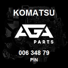 006 348 79 Komatsu Pin | AGA Parts