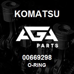 00669298 Komatsu O-RING | AGA Parts