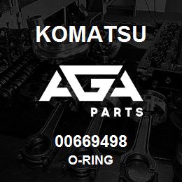 00669498 Komatsu O-RING | AGA Parts