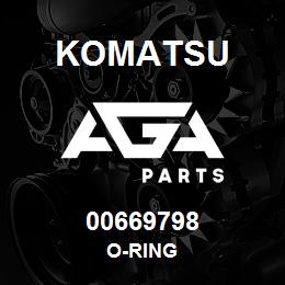 00669798 Komatsu O-RING | AGA Parts