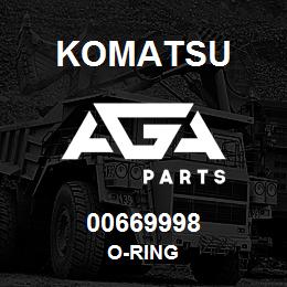 00669998 Komatsu O-RING | AGA Parts