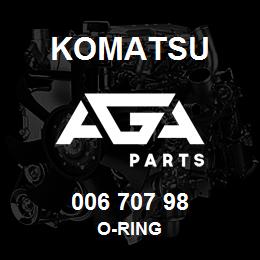 006 707 98 Komatsu O-ring | AGA Parts