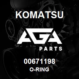 00671198 Komatsu O-RING | AGA Parts