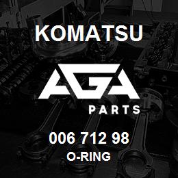 006 712 98 Komatsu O-ring | AGA Parts