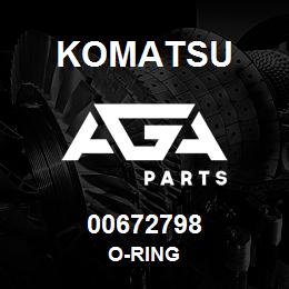 00672798 Komatsu O-RING | AGA Parts
