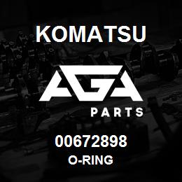 00672898 Komatsu O-RING | AGA Parts