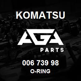 006 739 98 Komatsu O-ring | AGA Parts
