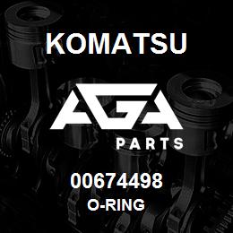 00674498 Komatsu O-RING | AGA Parts